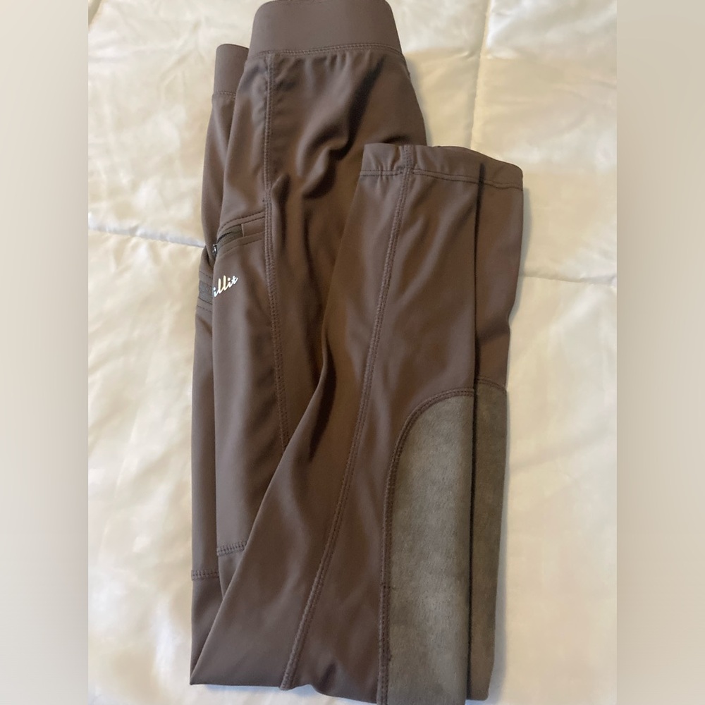 Brown equestrian riding pants